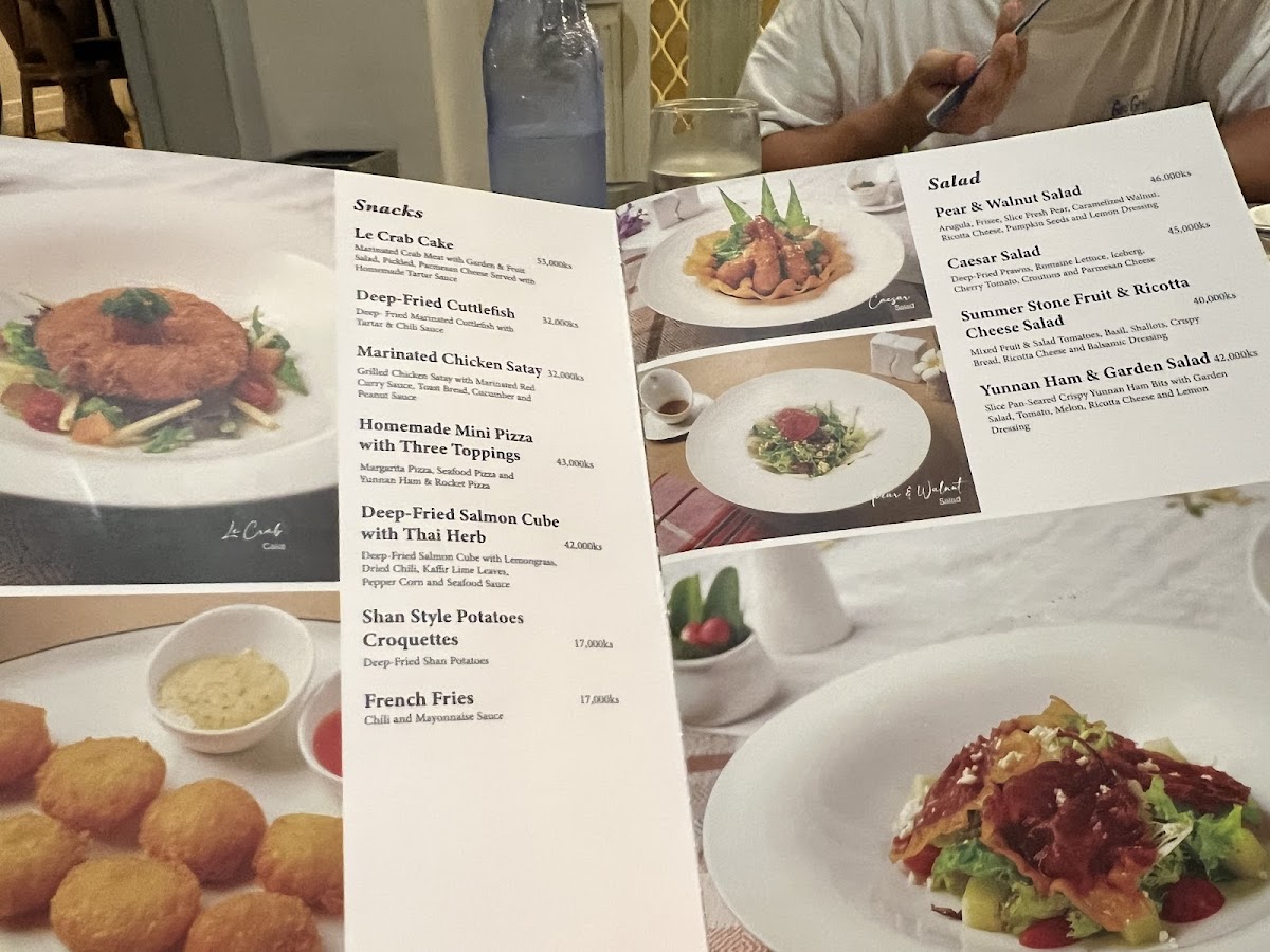 Menu White Swan Myanmar Tea House-2